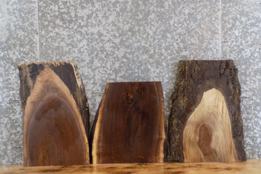 3- Live Edge Black Walnut End/Side/Accent Table Top Slab 1866-1868